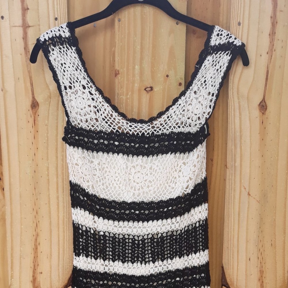 BCBGMaxazria Crocheted Dress - Picture 8 of 8